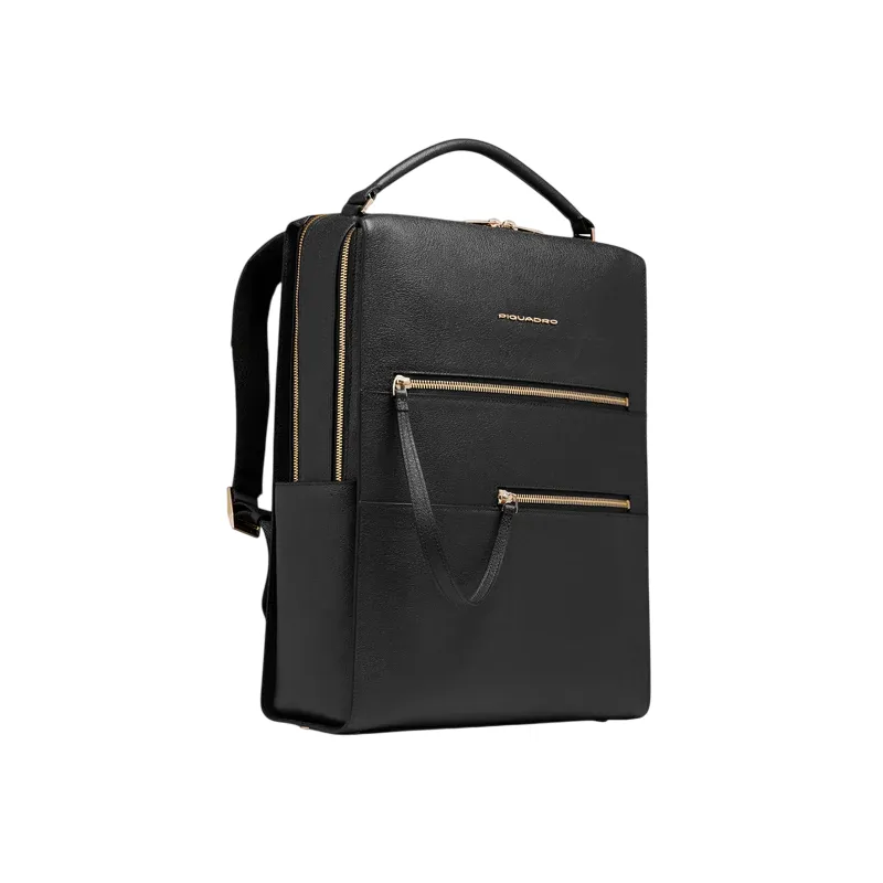 Piquadro Patricia Women's Leather Backpack with 15.6"... 2