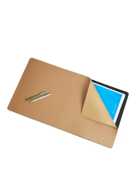 Sottomano in pelle Piquadro, beige