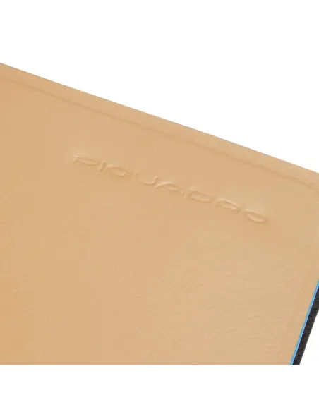 Piquadro Leather Desk Pad, Elegant Office Accessory, beige