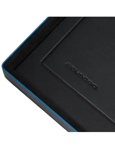 Piquadro Leather Valet Tray, Elegant...