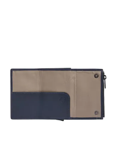Piquadro Harper Compact Men's Wallet,...