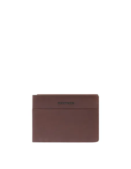 Piquadro Harper Leather Wallet for Men | Elegant & Functional, brown