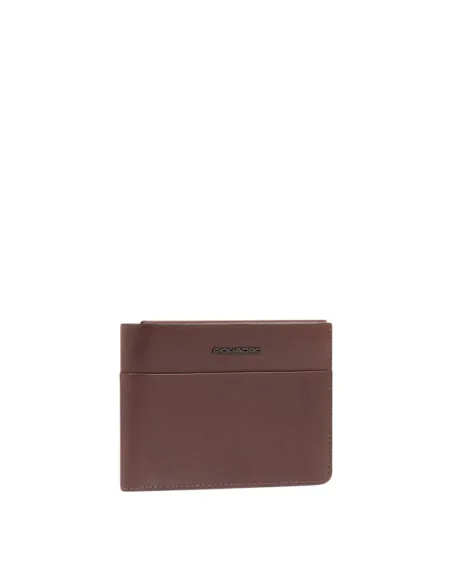Piquadro Harper Leather Wallet for Men | Elegant & Functional, brown