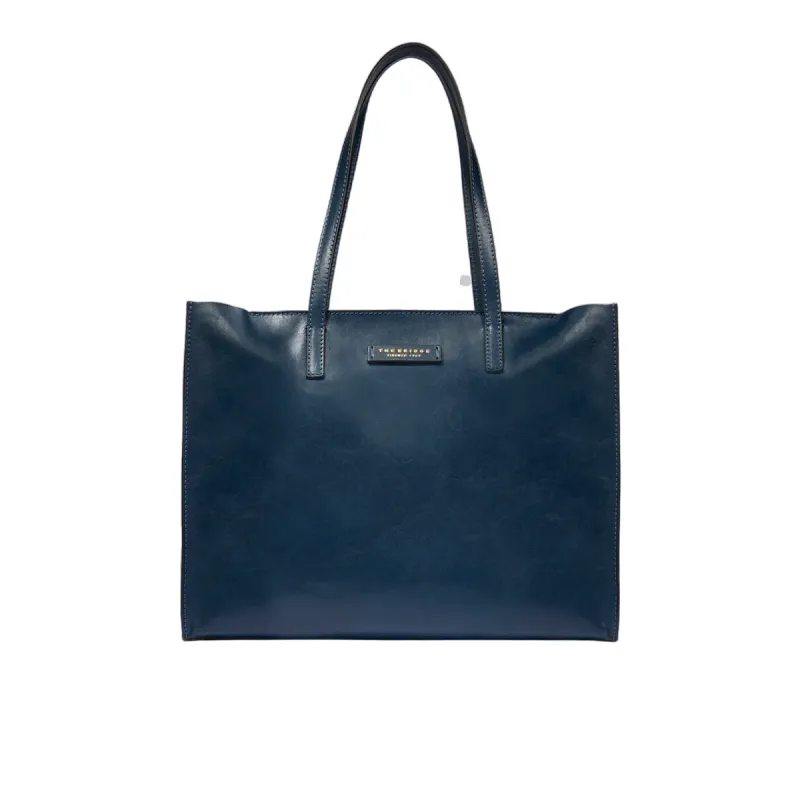 The Bridge Mirra horizontal shopping bag with zip...