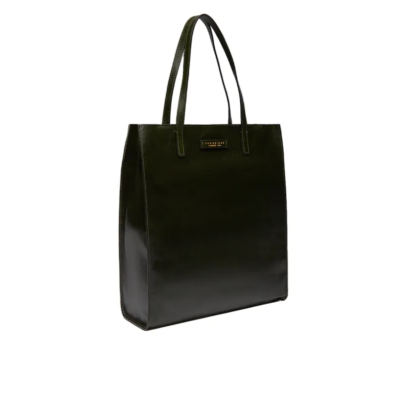 The Bridge Mirra shopping bag with zip fastener, tirolo 2