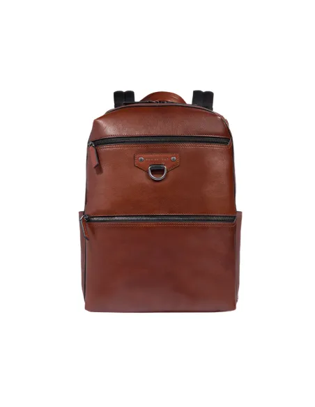 The Bridge Iacopo Leder Laptop-Rucksack | Made in Italy, braun