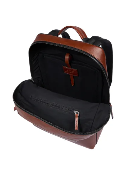 The Bridge Iacopo Leder Laptop-Rucksack | Made in Italy, braun