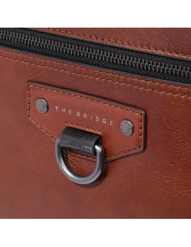 Zaino in pelle porta computer The...