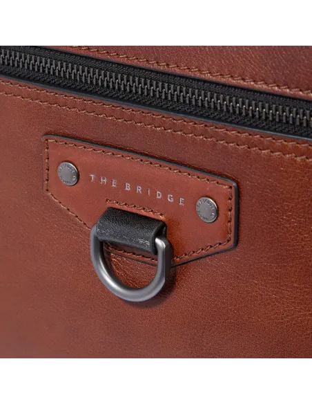 The Bridge Iacopo Leder Laptop-Rucksack | Made in Italy, braun
