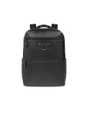 The Bridge Iacopo leather laptop backpack | Handmade in Italy, black