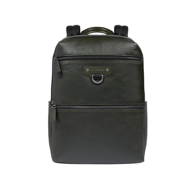 The Bridge Iacopo leather laptop backpack | Handmade in...