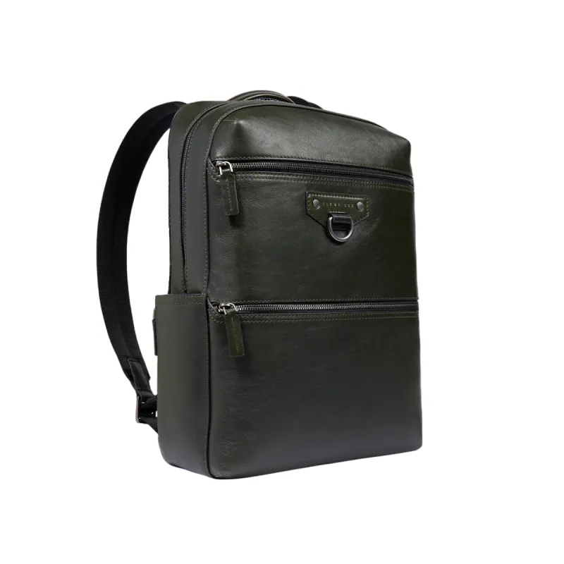 The Bridge Iacopo leather laptop backpack | Handmade in... 2