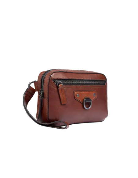 Pochette uomo The Bridge Iacopo, marrone