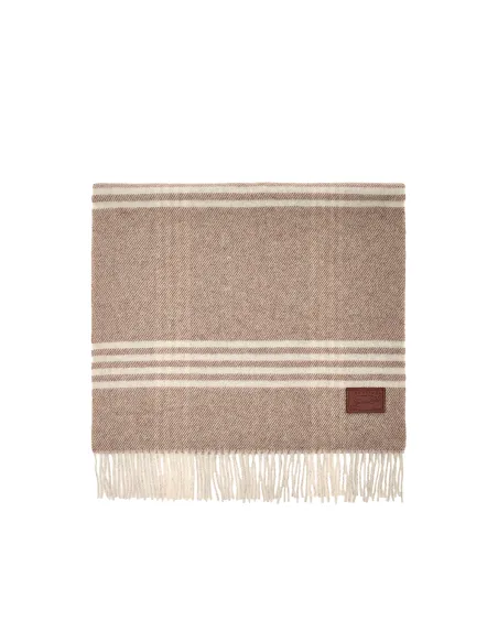 The Bridge fringed scarf, beige