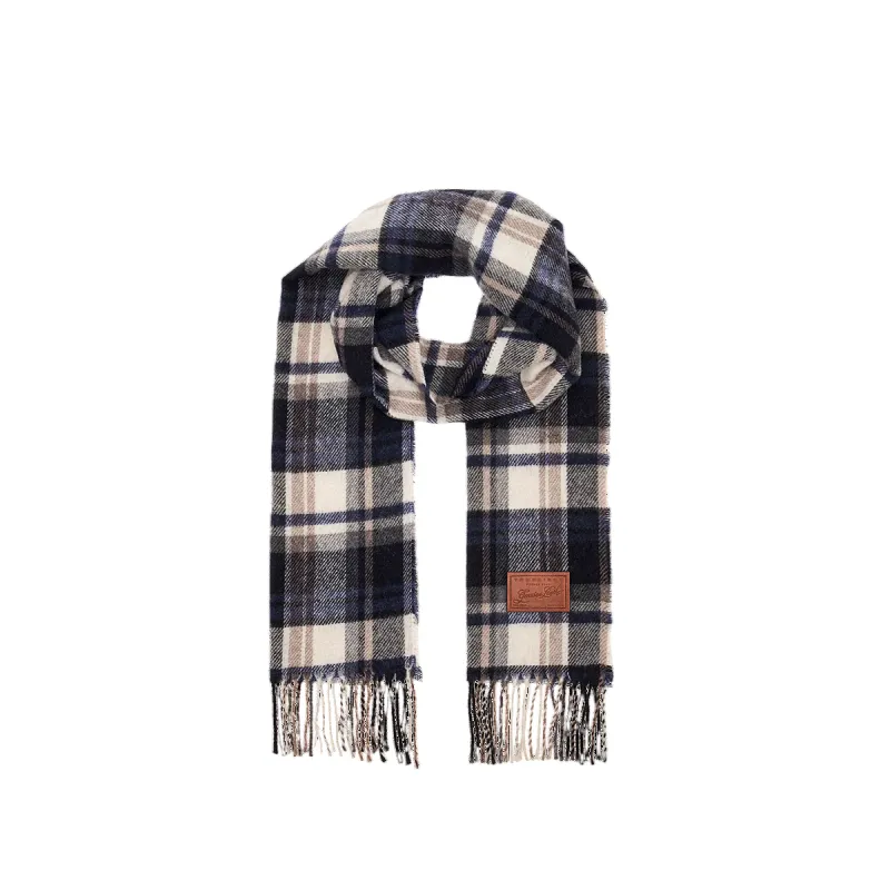 The Bridge scarf, blue