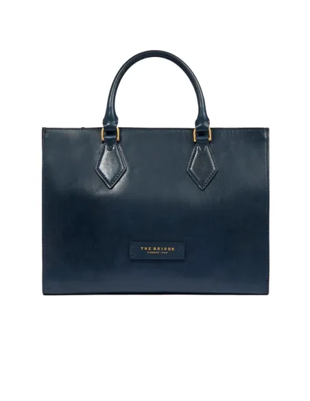 Shopping grande due manici The Bridge Ida, blu