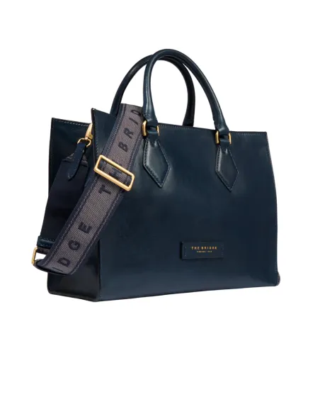 Shopping grande due manici The Bridge Ida, blu