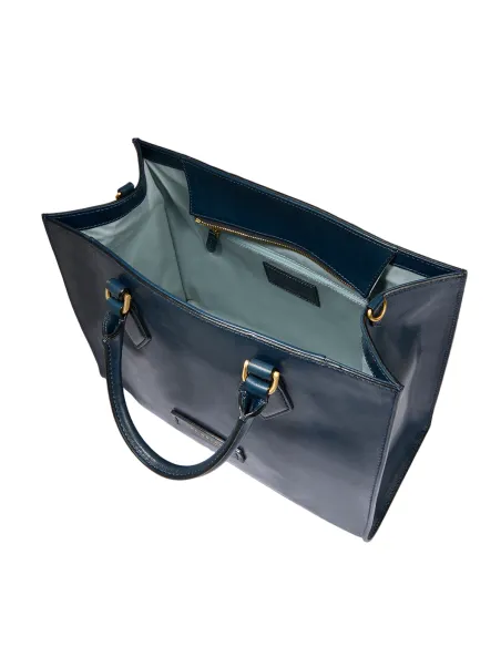 Shopping grande due manici The Bridge Ida, blu