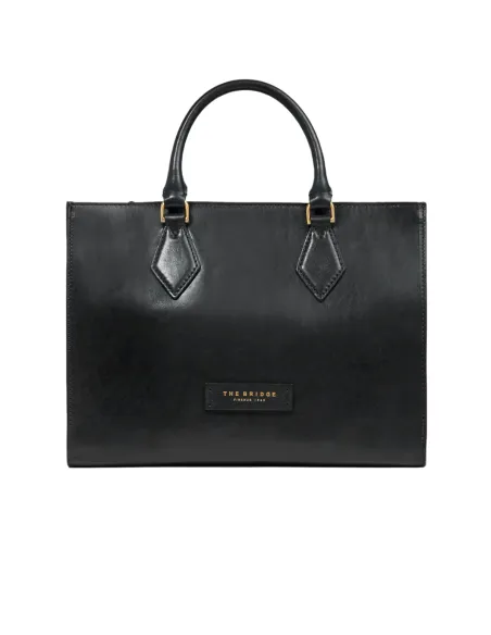 Shopping grande due manici The Bridge Ida, nera
