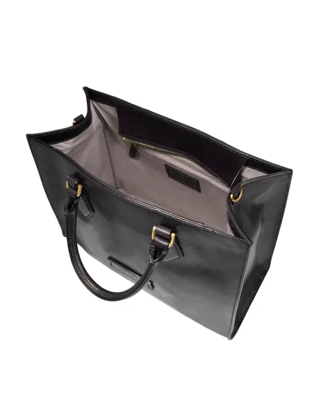 The Bridge Ida large two-handled shopping bag, black