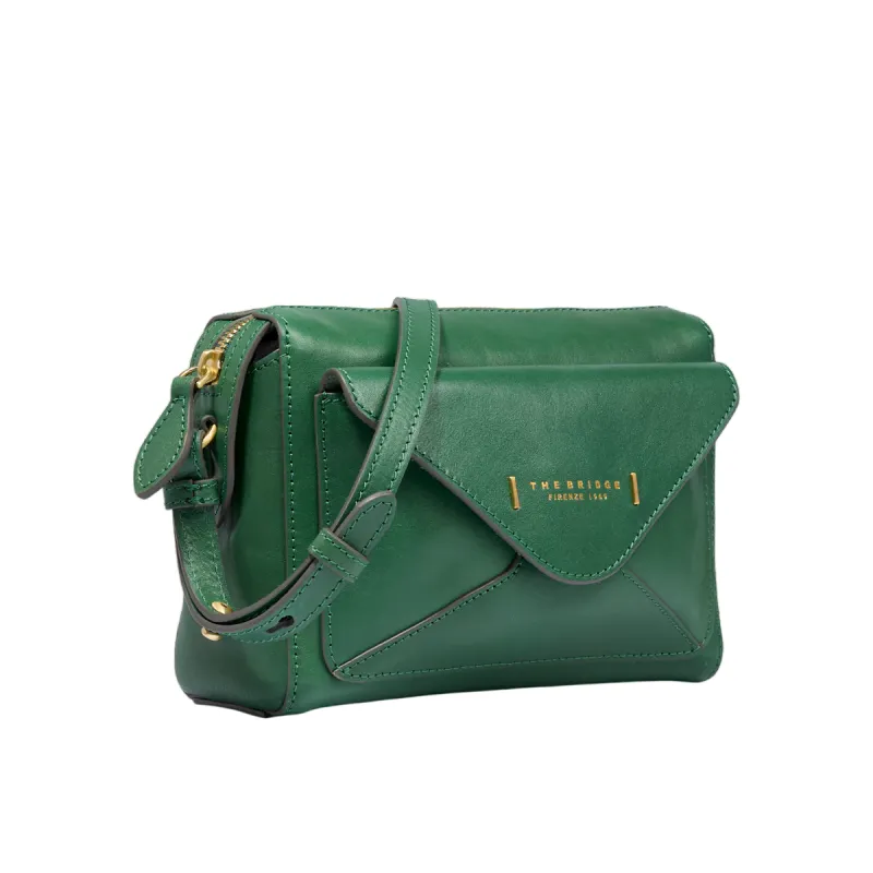 Borsa a tracolla The Bridge Frida, menta 2