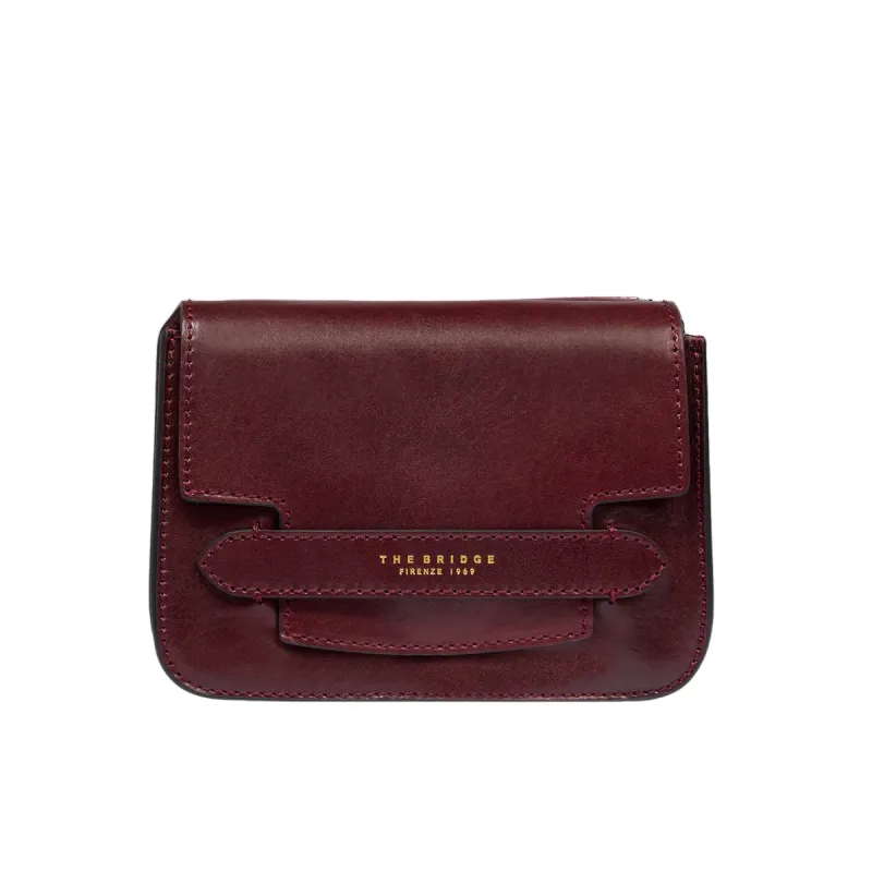 The Bridge Lucrezia Cross-body bag, bordeaux