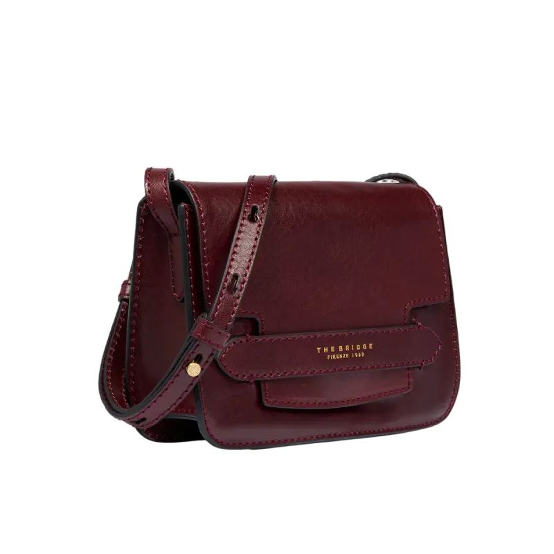 The Bridge Lucrezia Cross-body bag, bordeaux 2