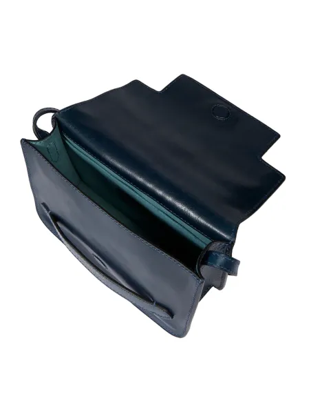 The Bridge Kleine Damen-Umhängetasche, blau