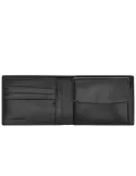 The Bridge Iacopo men's leather wallet | RFID protection, black