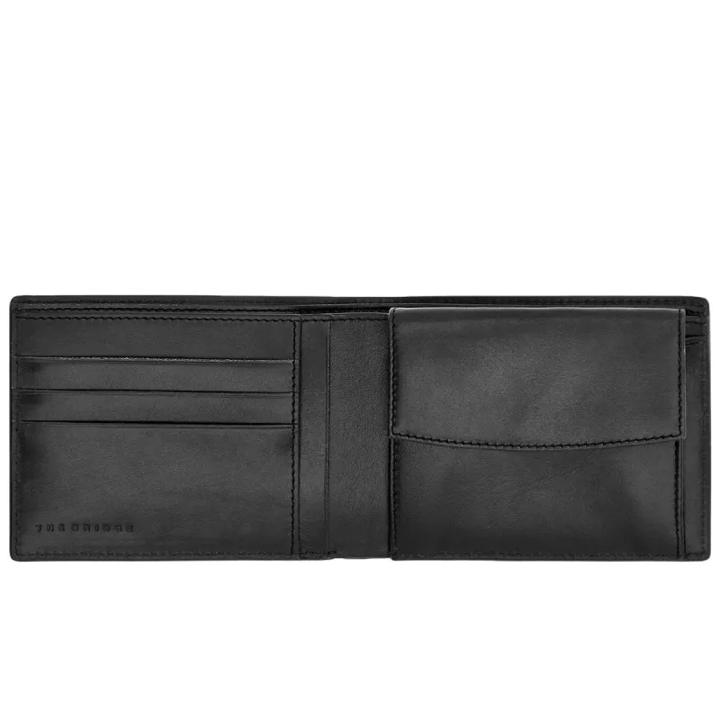 The Bridge Iacopo men's leather wallet | RFID protection,...