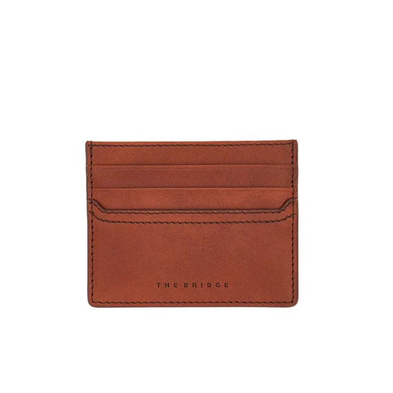 The Bridge Iacopo men's leather card holder | Slim &...