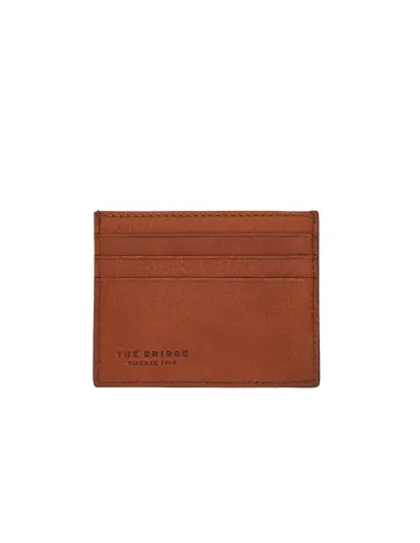 The Bridge Isaia men's leather card...