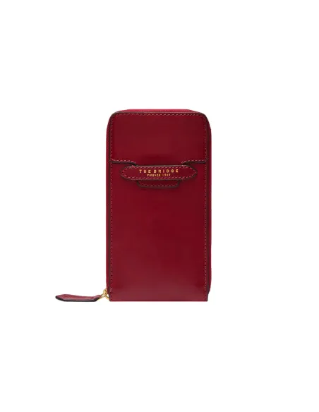 The Bridge Lucrezia Leder Smartphone Tasche | Made in Italy, ribes