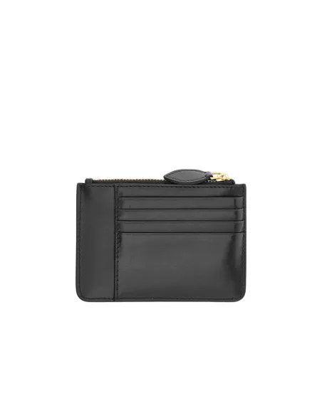 The Bridge Frida Damen Karten- & Dokumentenetui Leder | Made in Italy, schwarz