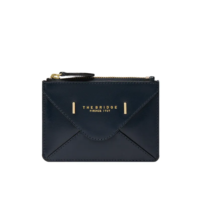 The Bridge Frida slim women's leather card and document...