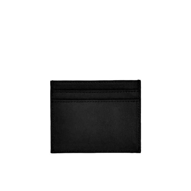 The Bridge Frida small leather card holder, black 2