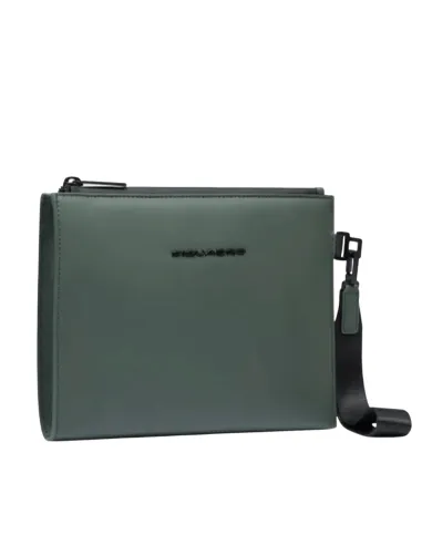 Piquadro Corner Small Flat Pouch in...