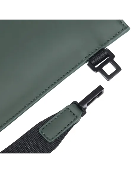 Piquadro Corner Kleine Flache Tasche Wasserdicht, grün