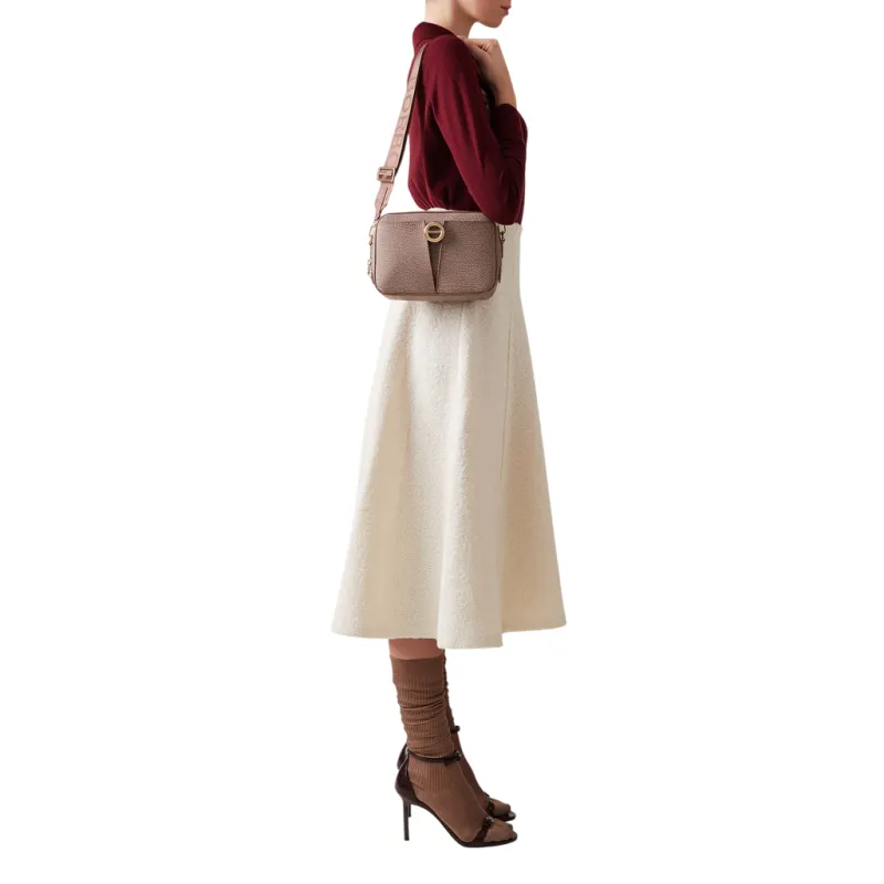 Borbonese Tulip Camera Case Bag in OP Canvas & Leather,... 2