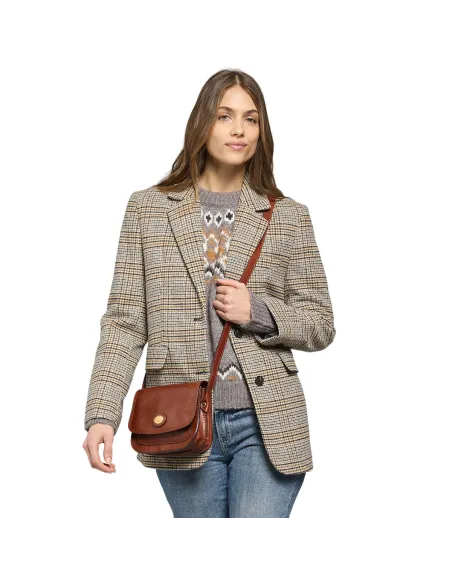 The Bridge Story women's small cross-body bag, brown