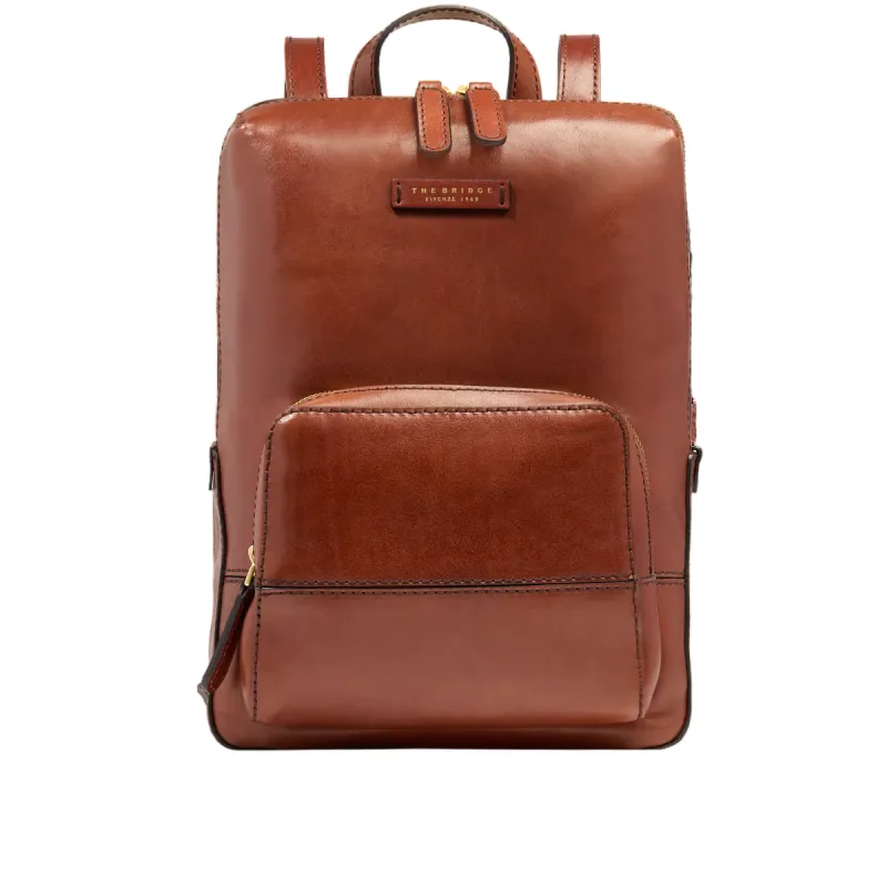 The Bridge Iolanda Medium/large women's backpack, brown