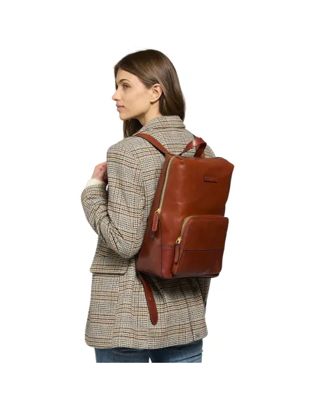 The Bridge Iolanda Medium/large women's backpack, brown