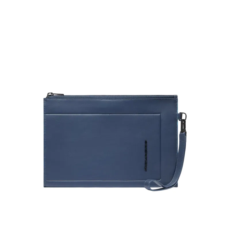 Piquadro Atlas Tasche für iPad® mini Echtleder, blau