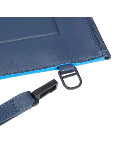 Piquadro Atlas Tasche für iPad® mini Echtleder, blau