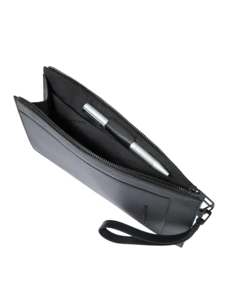 Piquadro Atlas Tasche für iPad® mini Echtleder, schwarz