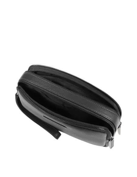 Piquadro Modus Special Herrentasche aus Leder, schwarz