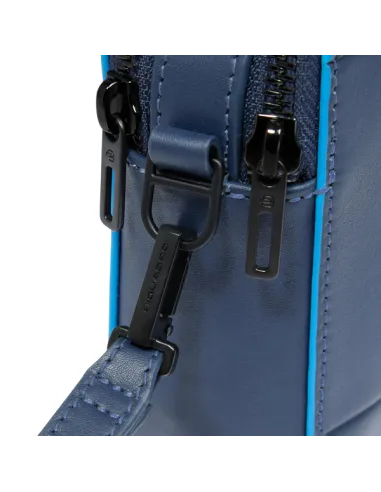 Pochette in pelle a due comparti...