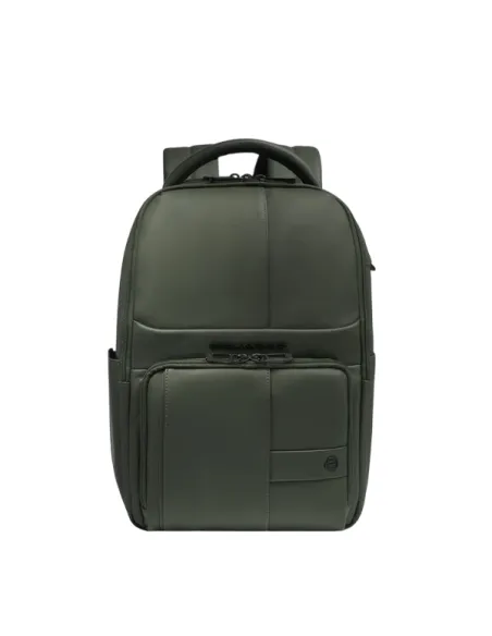 Piquadro Corner Rucksack klein erweiterbar Ryanair, grün