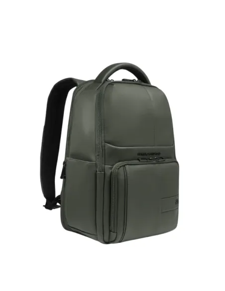 Piquadro Corner Rucksack klein erweiterbar Ryanair, grün