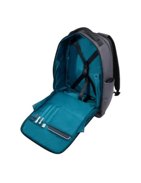 Piquadro Corner Rucksack  15,6" Laptop | Wasserabweisend & Erweiterbar, grau